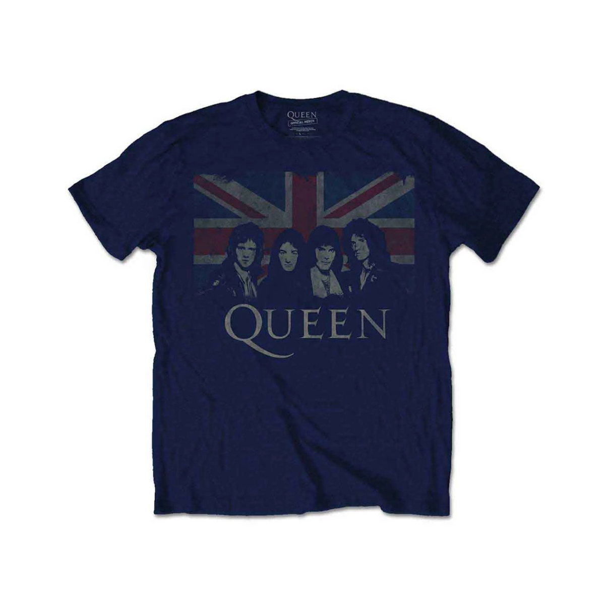 Queen - Vintage Union Jack Unisex T-Shirt