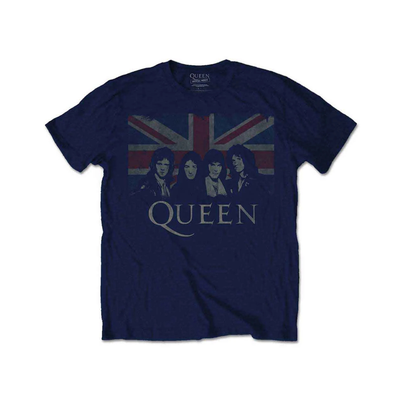 Queen - Vintage Union Jack Unisex T-Shirt