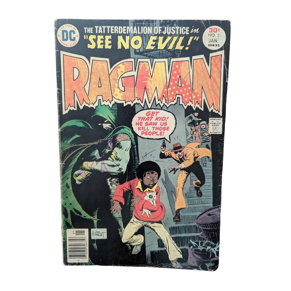 Ragman - January 1977 Vintage Comic