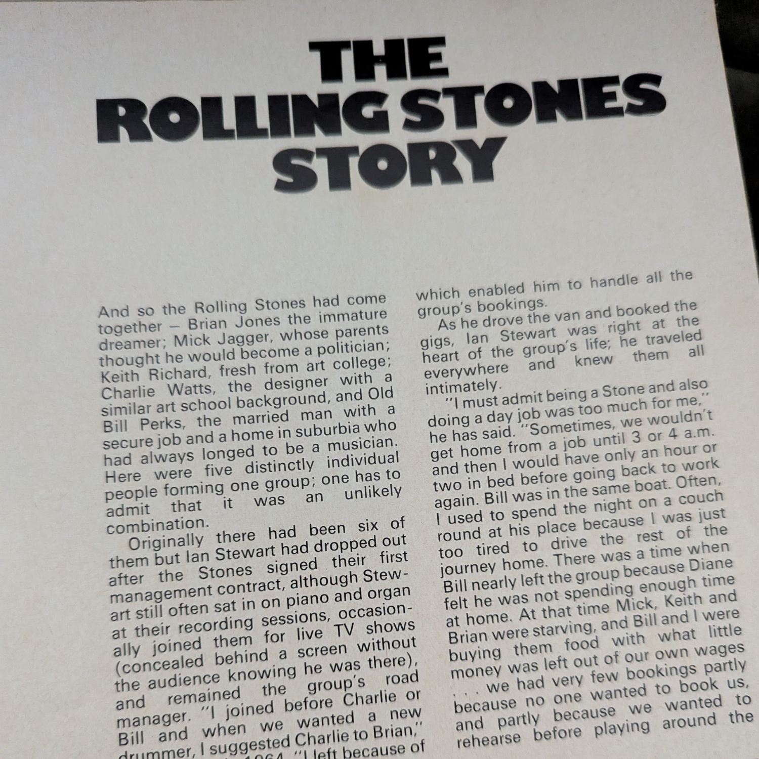Rolling Stone - Story Of Pop Special 1974 Magazine