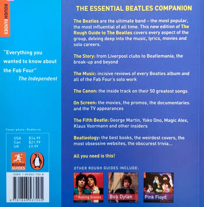 Chris Ingham - The Rough Guide To The Beatles 2nd Edition Softcover Book (2006)
