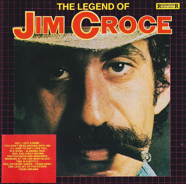 Jim Croce ‎– The Legend Of Jim Croce - All His Greatest Hits CD
