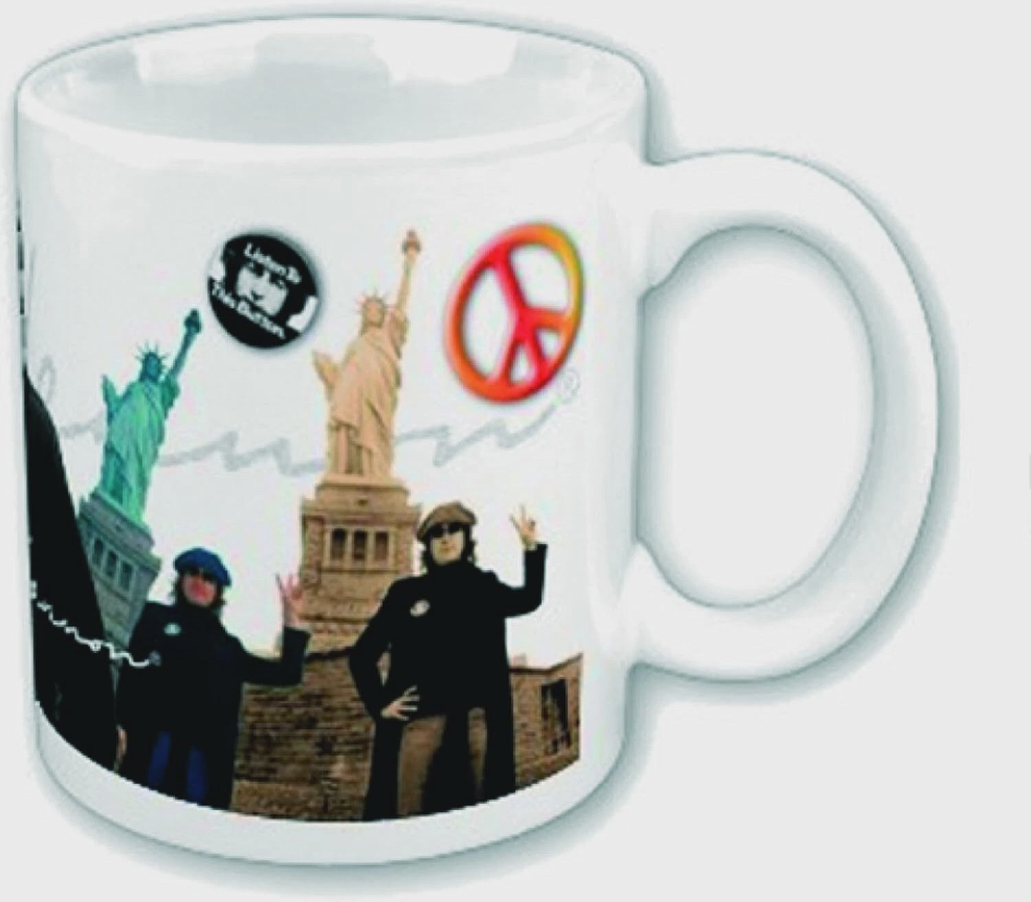 John Lennon - Peace & Liberty Mug