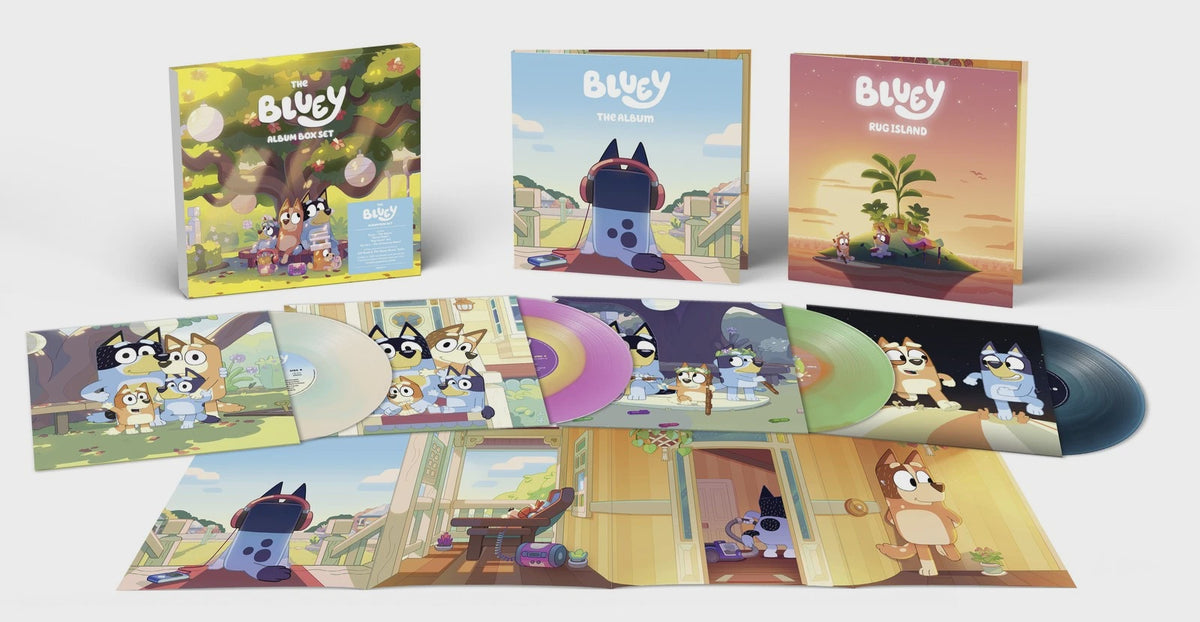 Bluey - The Album Box Set Coloured Vinyl 4LP