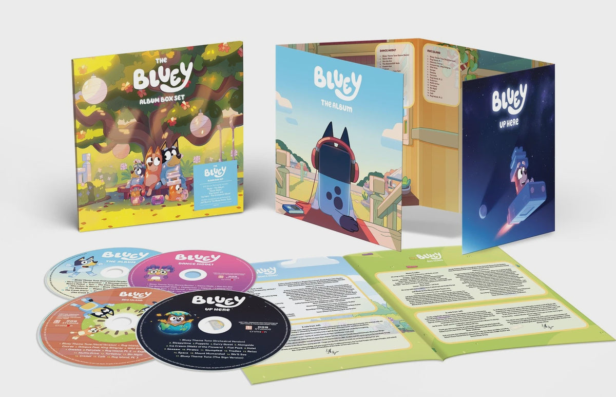 Bluey - The Album Deluxe Box Set 4CD (New)