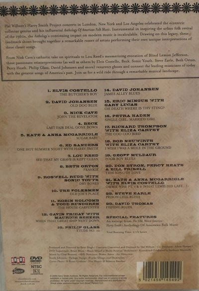 Various Artists – The Harry Smith Project Live DVD (Used)