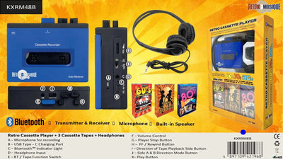 Walkman - Portable Cassette Player Blue