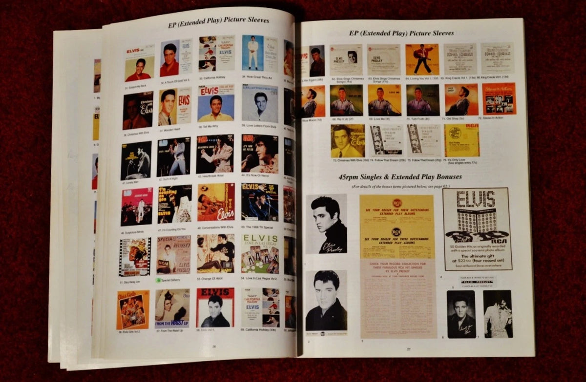Elvis Presley - The Australian Elvis Discography & Price Guide By Adrian Payne Book (1995)