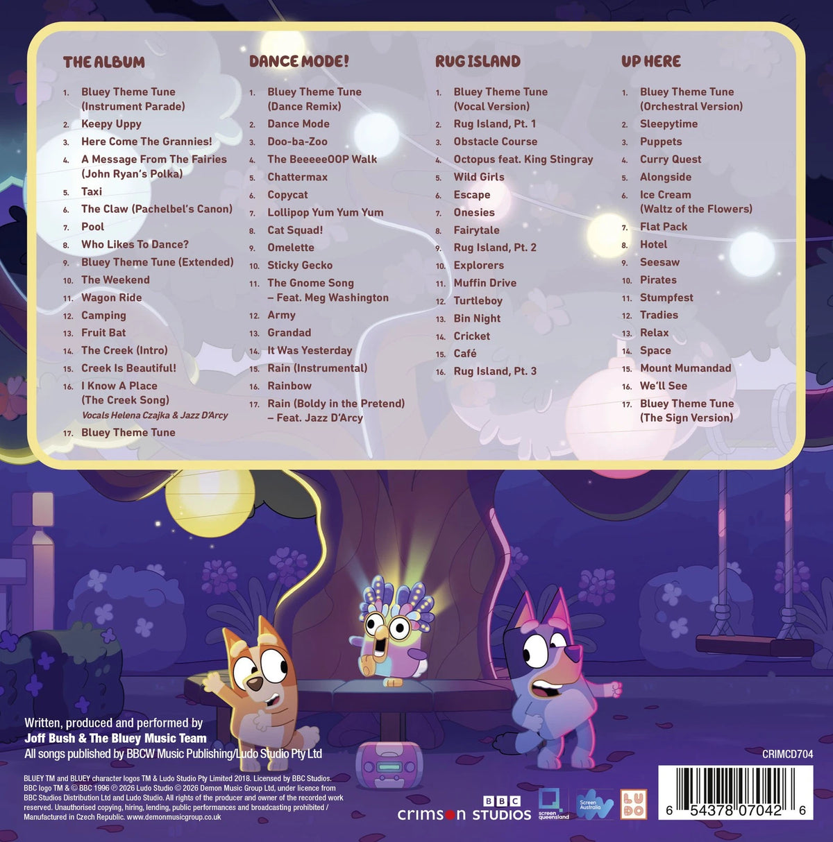 Bluey - The Album Deluxe Box Set 4CD (New)