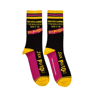 Sex Pistols - Never Mind Bollocks Stripes Unisex Ankle Socks