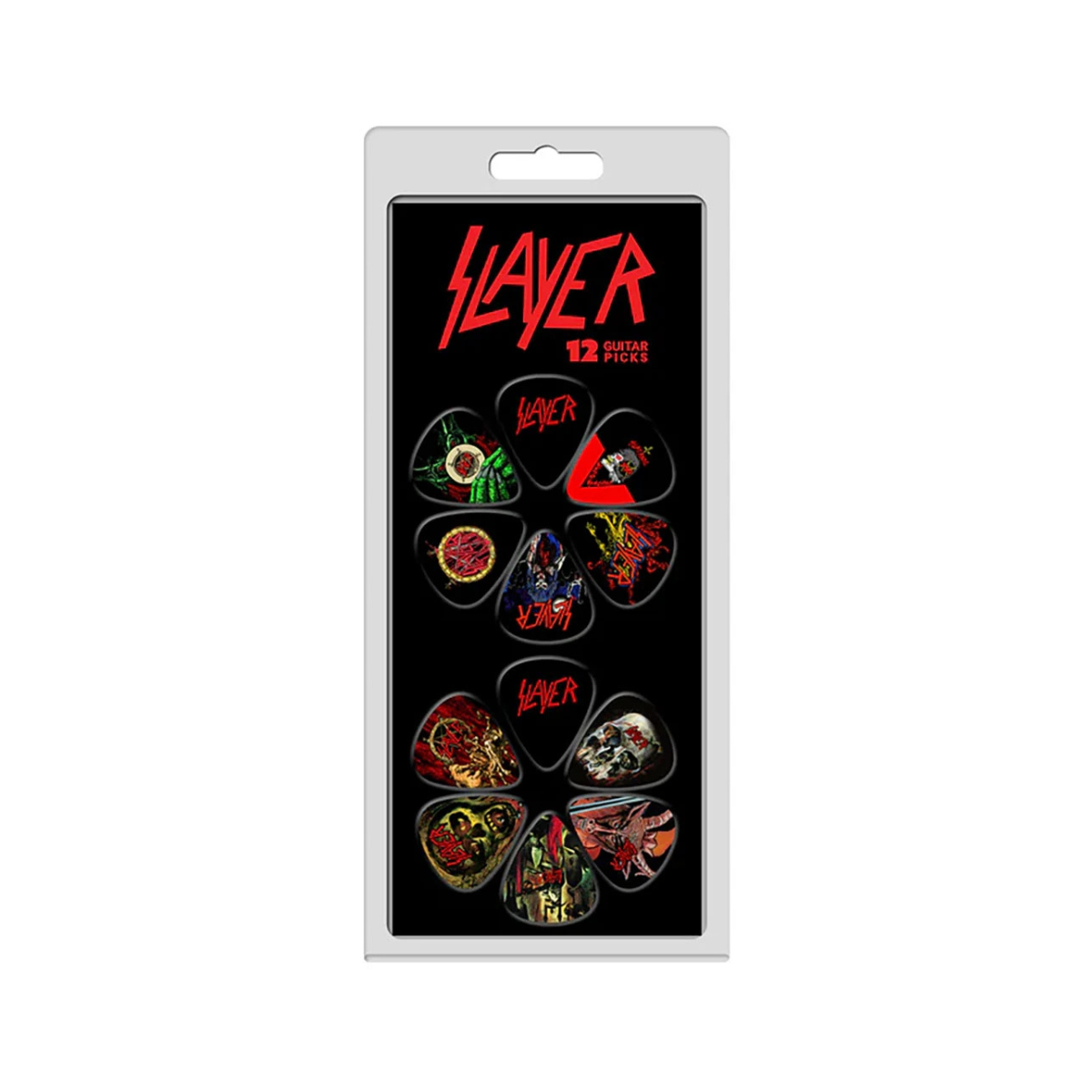 Slayer - Album Covers 12-Pack Plectrum Pack