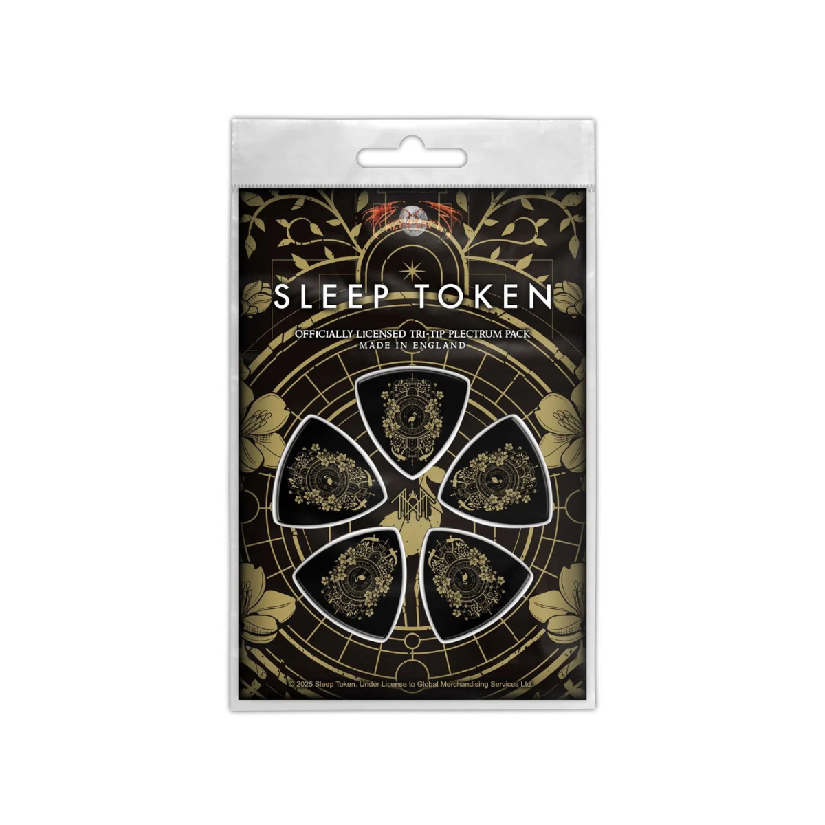 Sleep Token - Even In Arcadia Crest Tri-Tip Plectrum Pack