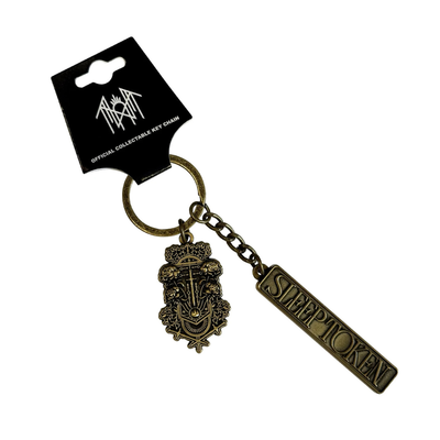 Sleep Token - Even In Arcadia Logo Damocles Charm Keychain