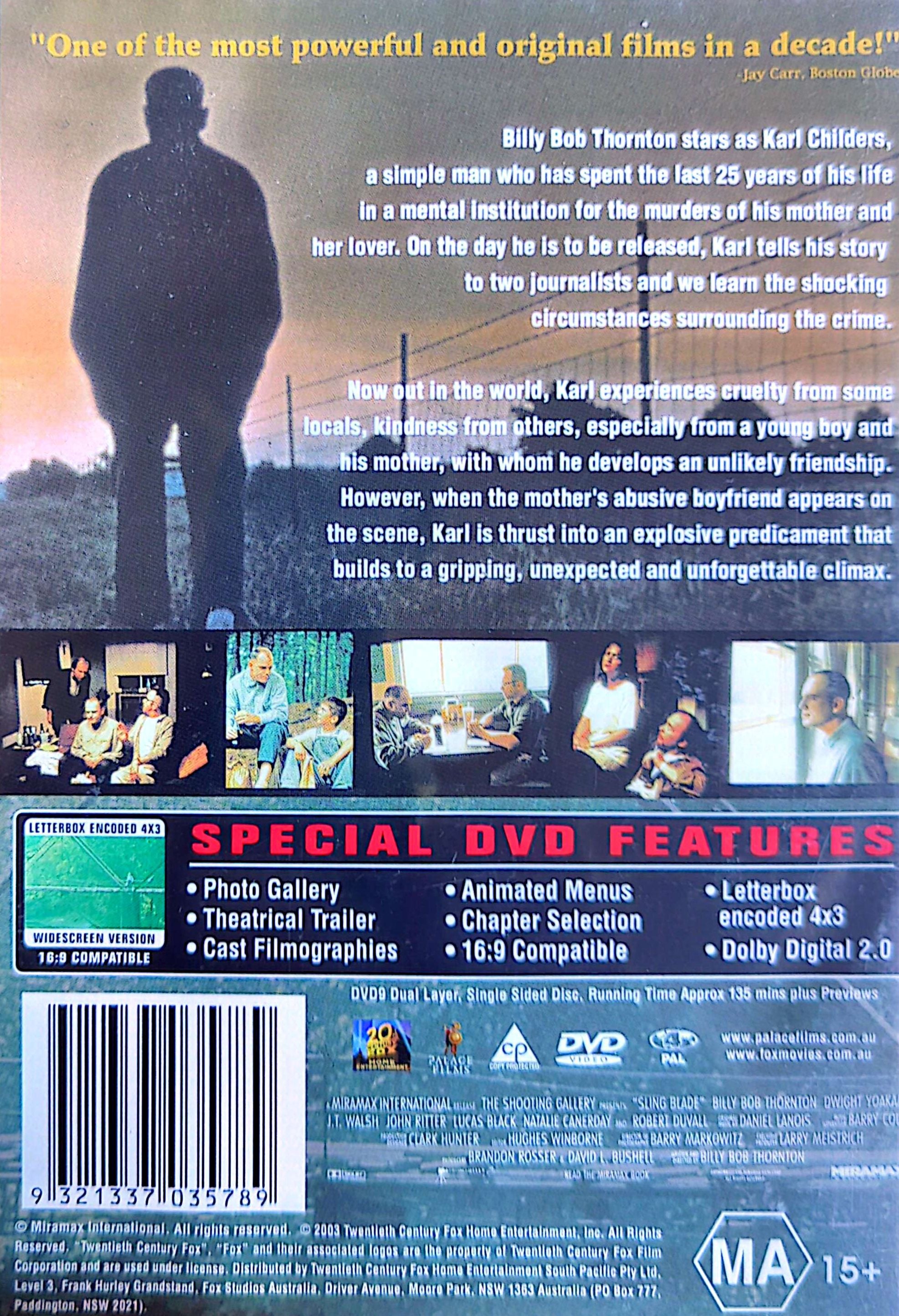 Sling Blade (1996) DVD (Used)