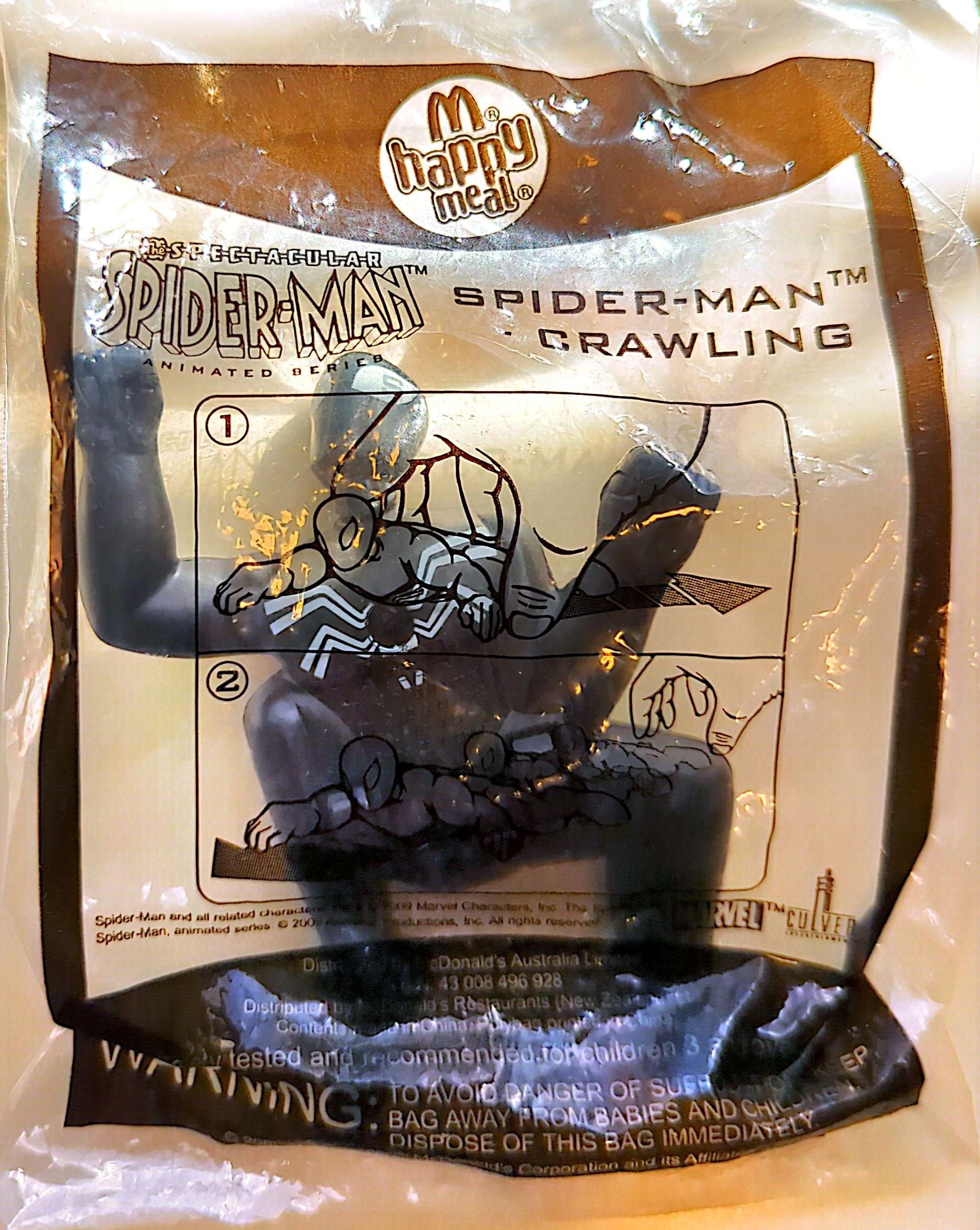 McDonalds Happy Meal Toy - Spider-Man Crawling 2009 (New & Sealed)