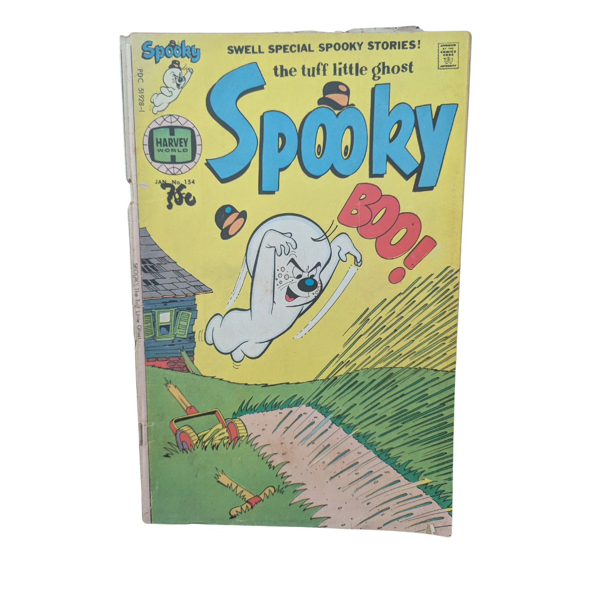 Spooky Boo - January #154 Circa 1970s Vintage Comic