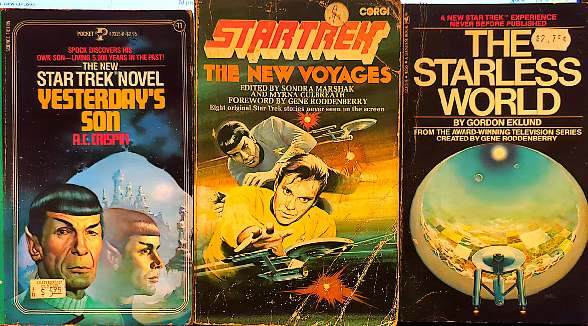 Star Trek - Vintage Original Series Novels 3 Book Pack