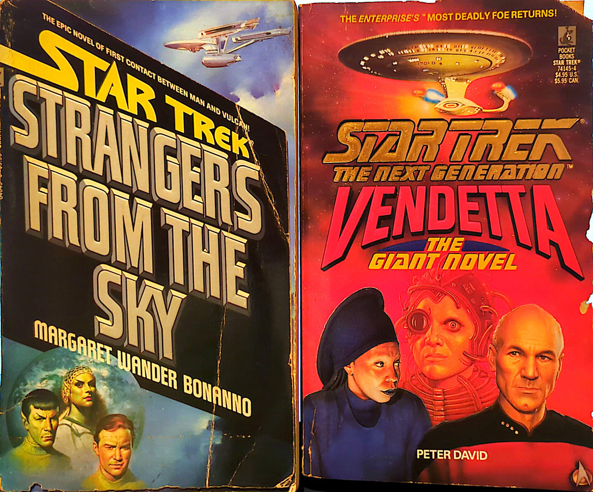 Star Trek - Giant Novels 2-Book Set – Strangers From The Sky & Vendetta