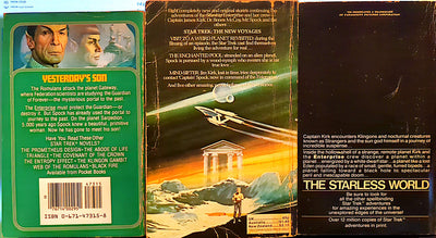 Star Trek - Vintage Original Series Novels 3 Book Pack