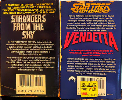 Star Trek - Giant Novels 2-Book Set – Strangers From The Sky & Vendetta