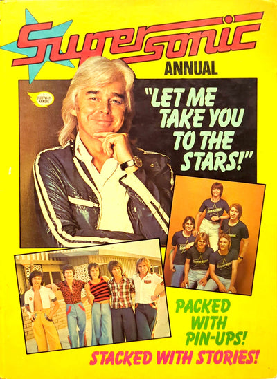 Supersonic Annual 1978 - Bay City Rollers, David Essex Hardcover Book (1977/1978)