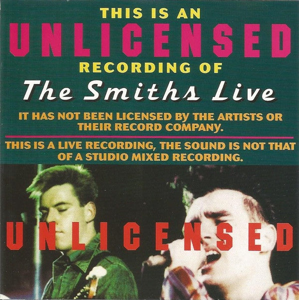 Smiths – The Smiths Live CD