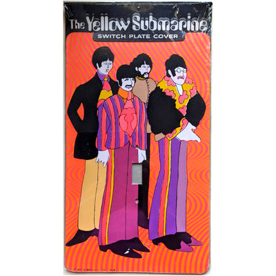 Beatles - Original 1968 Yellow Submarine Beatles Switchplate Cover