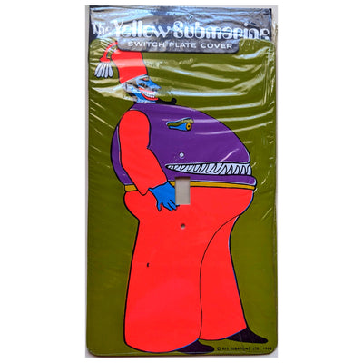 Beatles - Original 1968 Yellow Submarine Snapping Turtle Turk Switchplate Cover