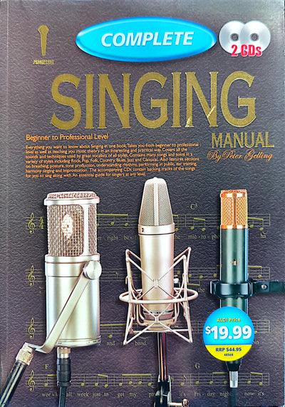 Progressive Complete Singing Manual By Peter Gelling Softcover Book (No CDs) (2008)