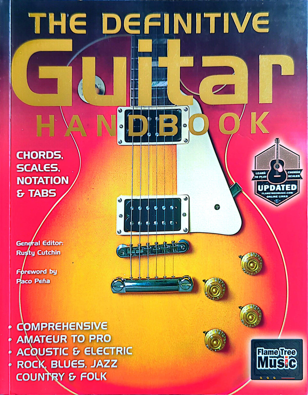 Definitive Guitar Handbook By Rusty Cutchin Softcover Book (2017)