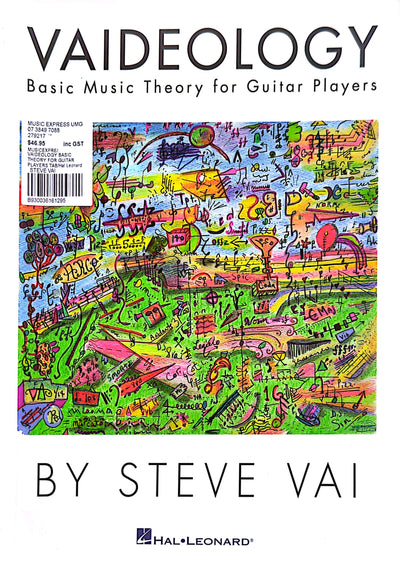 Steve Vai - Vaideology: Basic Music Theory For Guitar Players Softcover Book (2019)