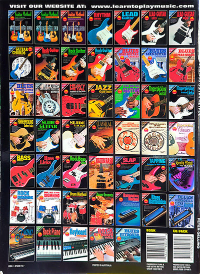 Progressive Funk & R&B Guitar Method By Peter Gelling Softcover Book + CD