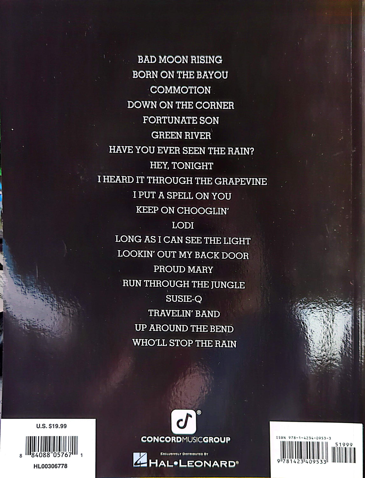 Creedence Clearwater Revival - Greatest Hits Piano/Vocal/Guitar Softcover Songbook (2006)