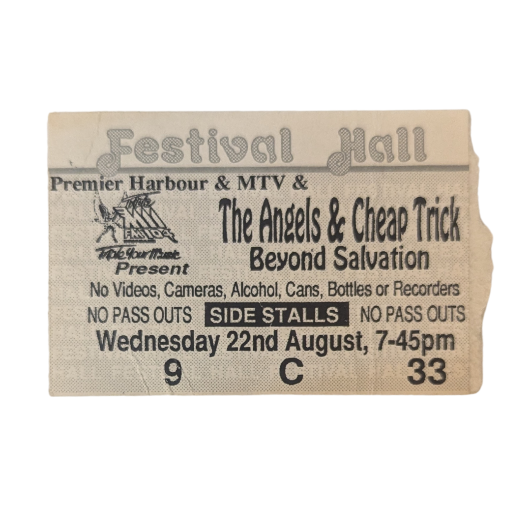 The Angels and Cheap Trick - Beyond Salvation Tour 1990