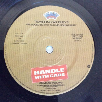 Traveling Wilburys – Handle With Care 7" Vinyl Single (Used)