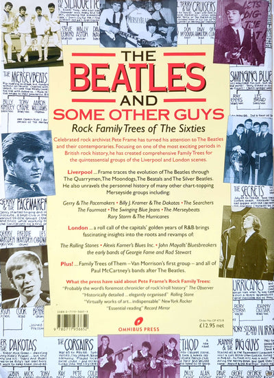 Beatles - The Beatles & Some Other Guys: Rock Family Trees Of The Early Sixties Book (1997) By Pete Frame