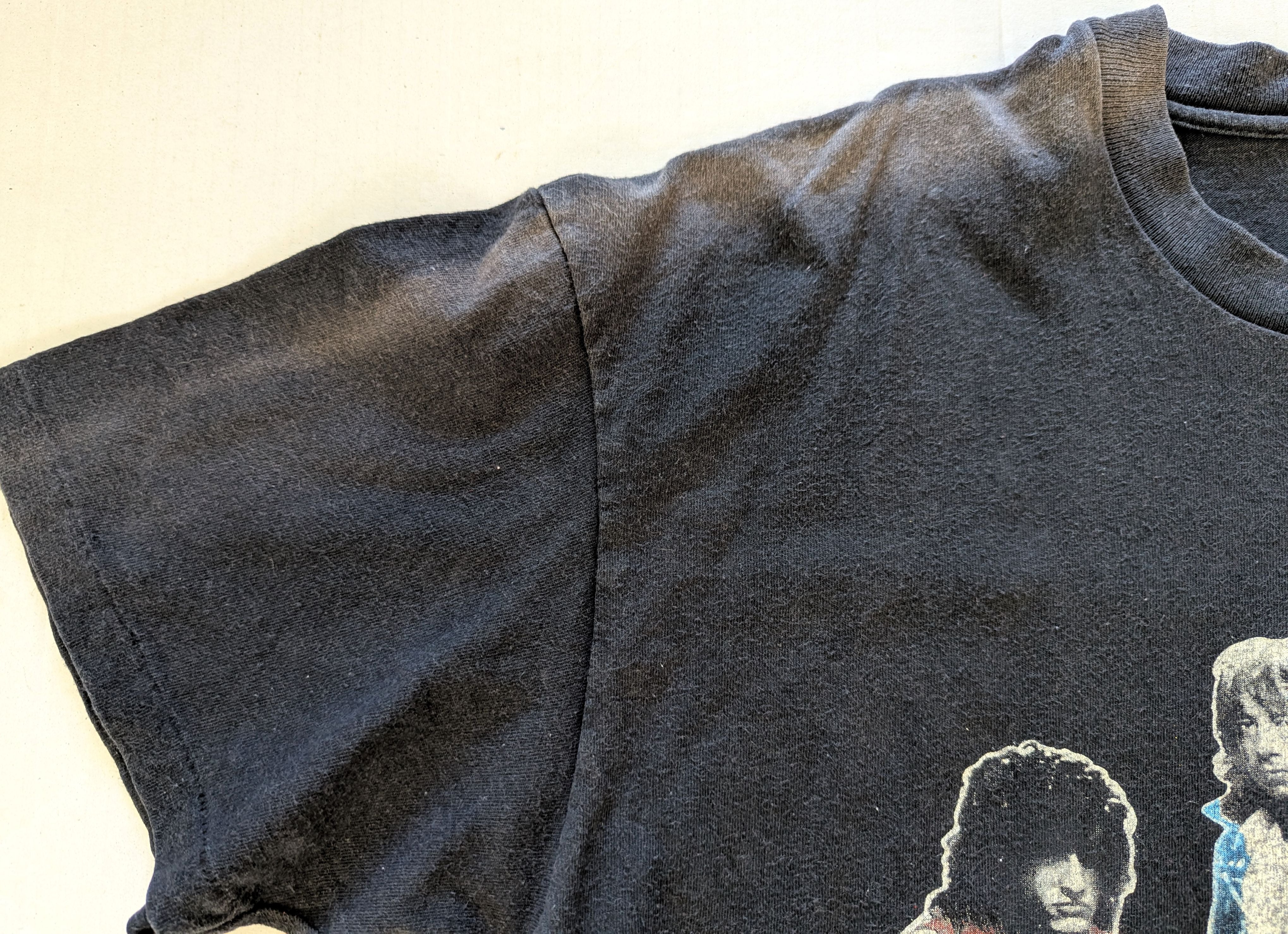 Aerosmith - Live In Concert 1990 With Skid Row Original Vintage US Concert T-Shirt Black Size XL