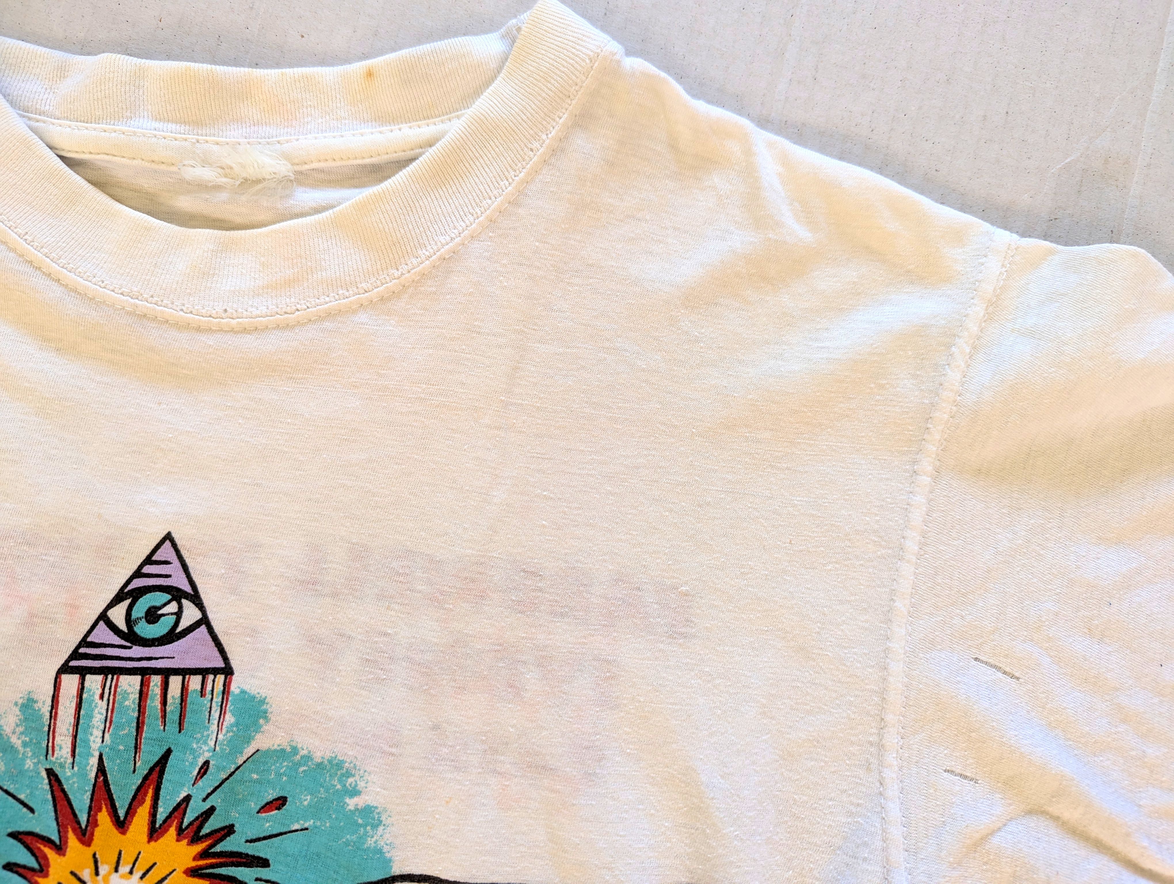 Crowded House - Farewell To The World 1996 Original Vintage Concert T-Shirt White Size S