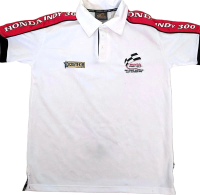 Honda Indy 300 - Gold Coast Australia 2002 Official Sponsor Polo Shirt White Size S