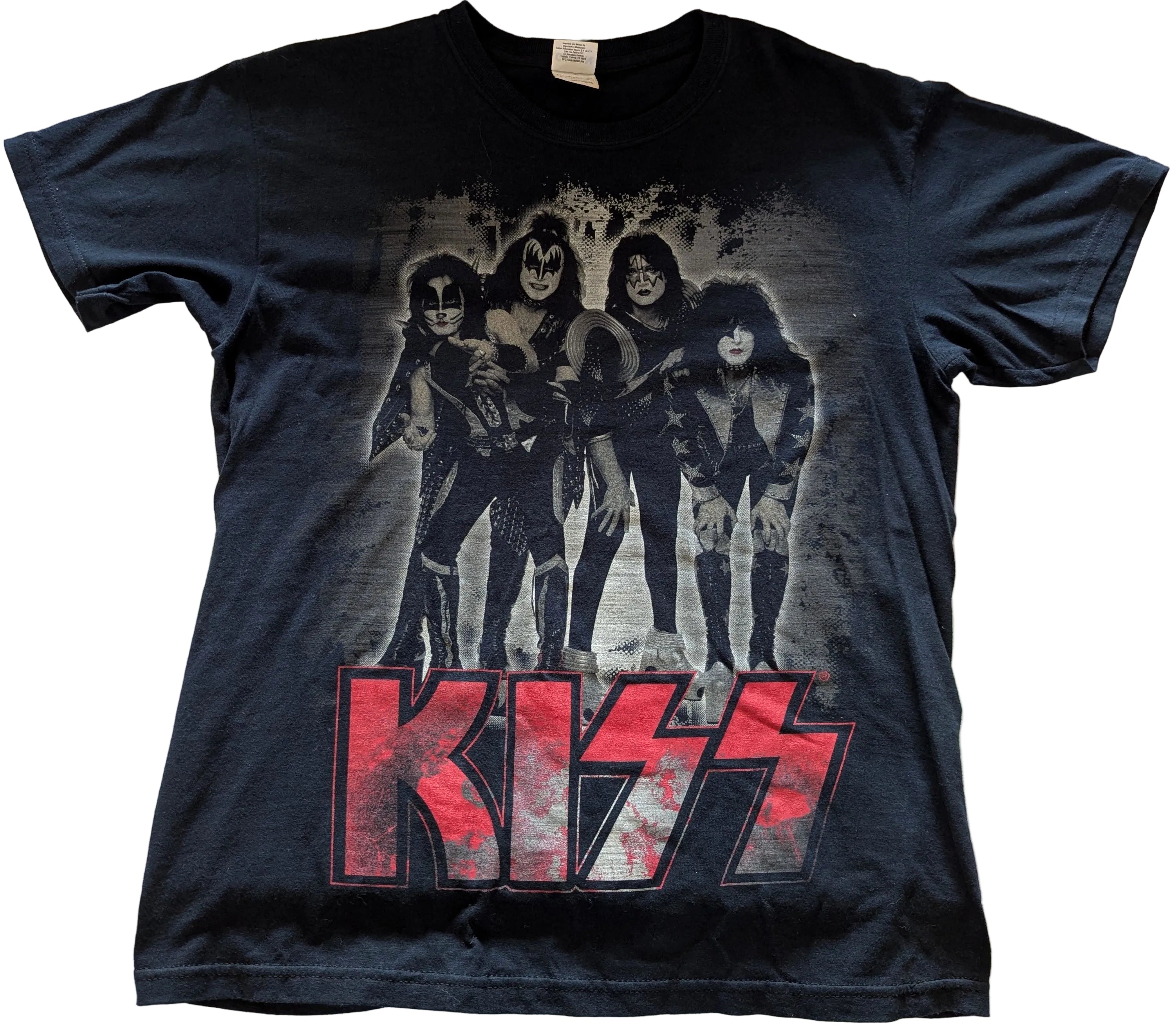 Kiss - Alive 35 2008 Original Vintage Concert T-Shirt Navy Blue Size M