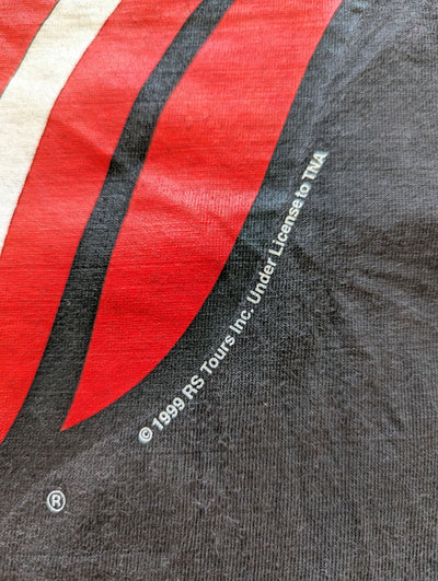 Rolling Stones - Bridges To Babylon Tour 1999 Original Concert T-Shirt Black Size M