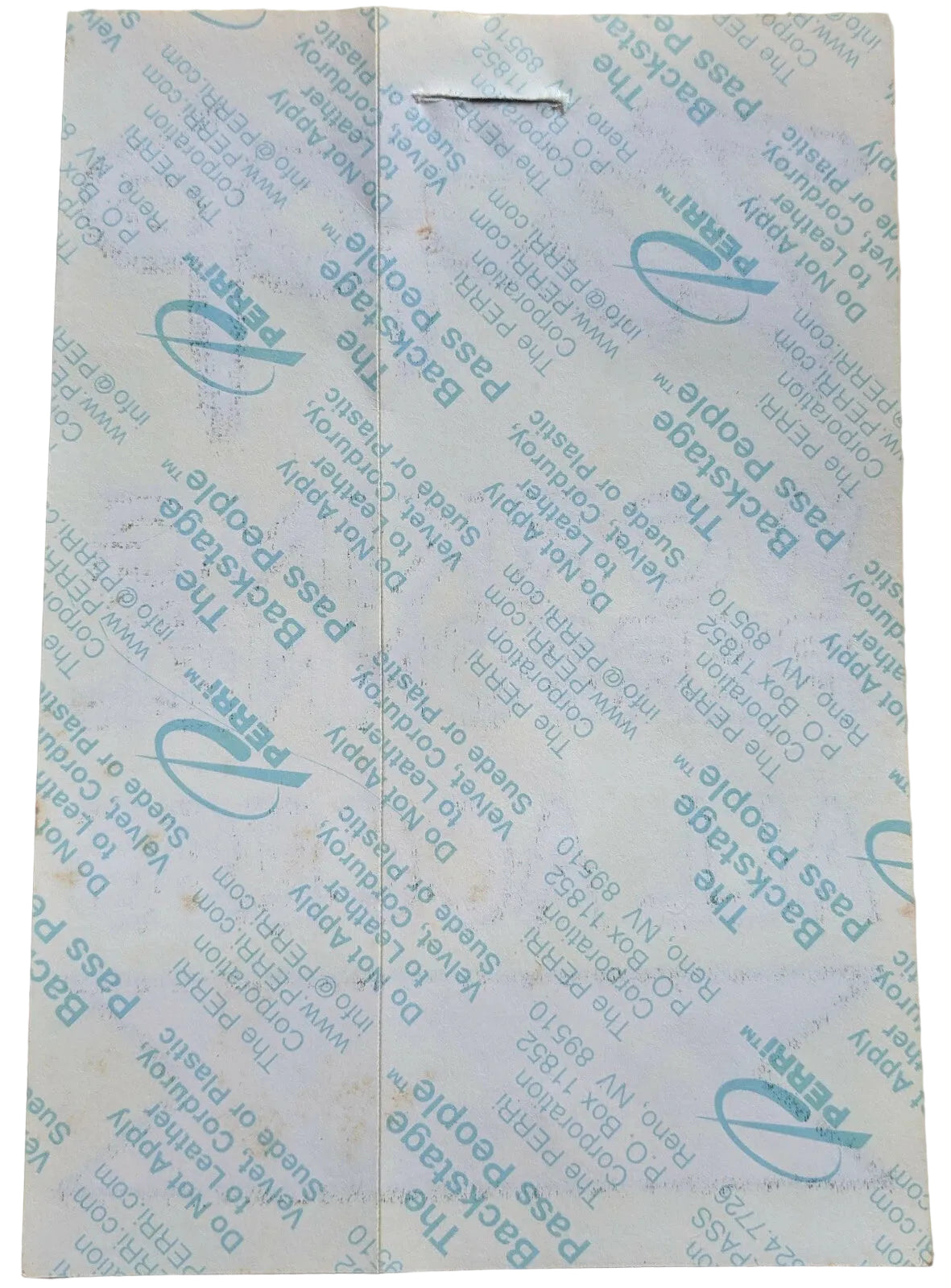 ZZ Top - Original Australian Local Crew Vintage Concert Tour T-Shirt Black Size L + Backstage Pass