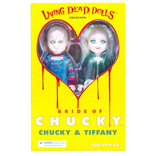 Living Dead Dolls - Chucky & Tiffany Figure