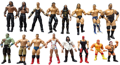 WWE - Vintage 2010 Mattel Wrestling Ring + 16 Action Figures