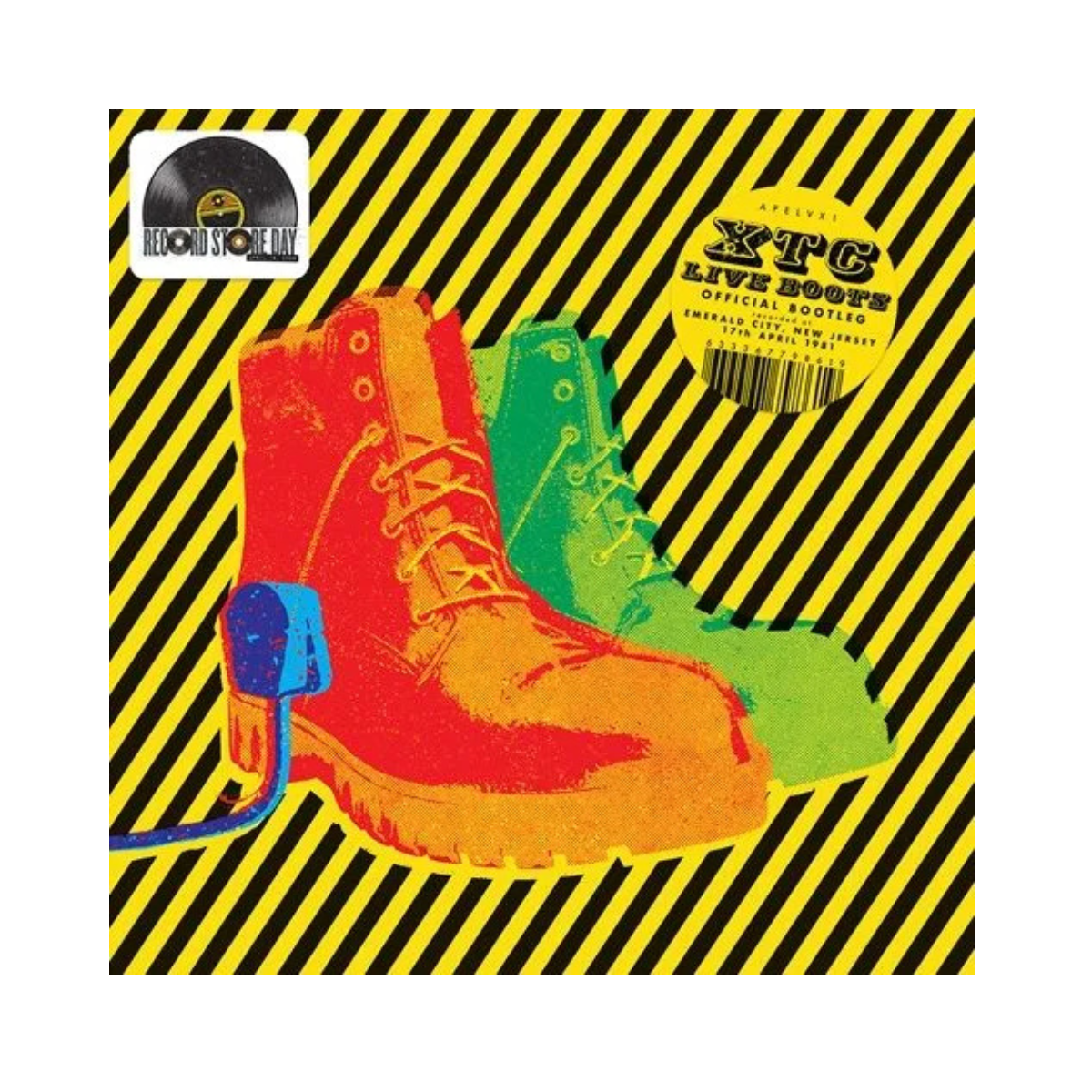 XTC - Live Boots Emerald City, Cherry Hill, New Jersey RSD 2026 Vinyl LP